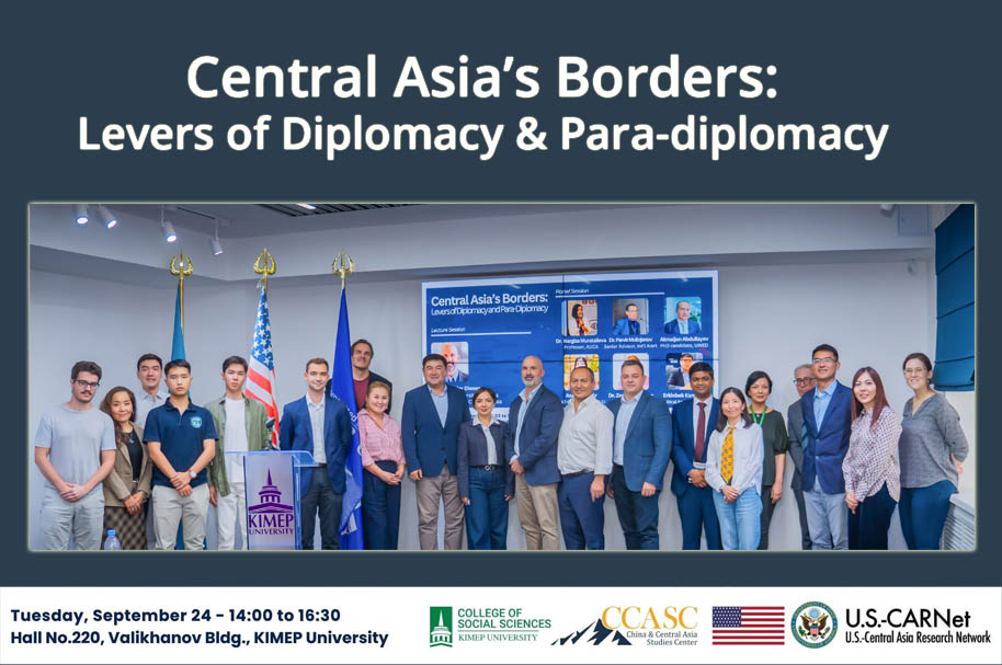 Exploring Borders, Identities, and China-Central Asia Relations: A Lecture & Dialogue Session (Event Recap)