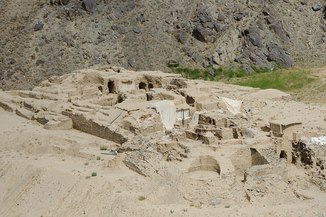 Mes Aynak Monastery & Archeological Site in Afghanistan, soon to be mined for Copper. Source: Wikimedia Commons