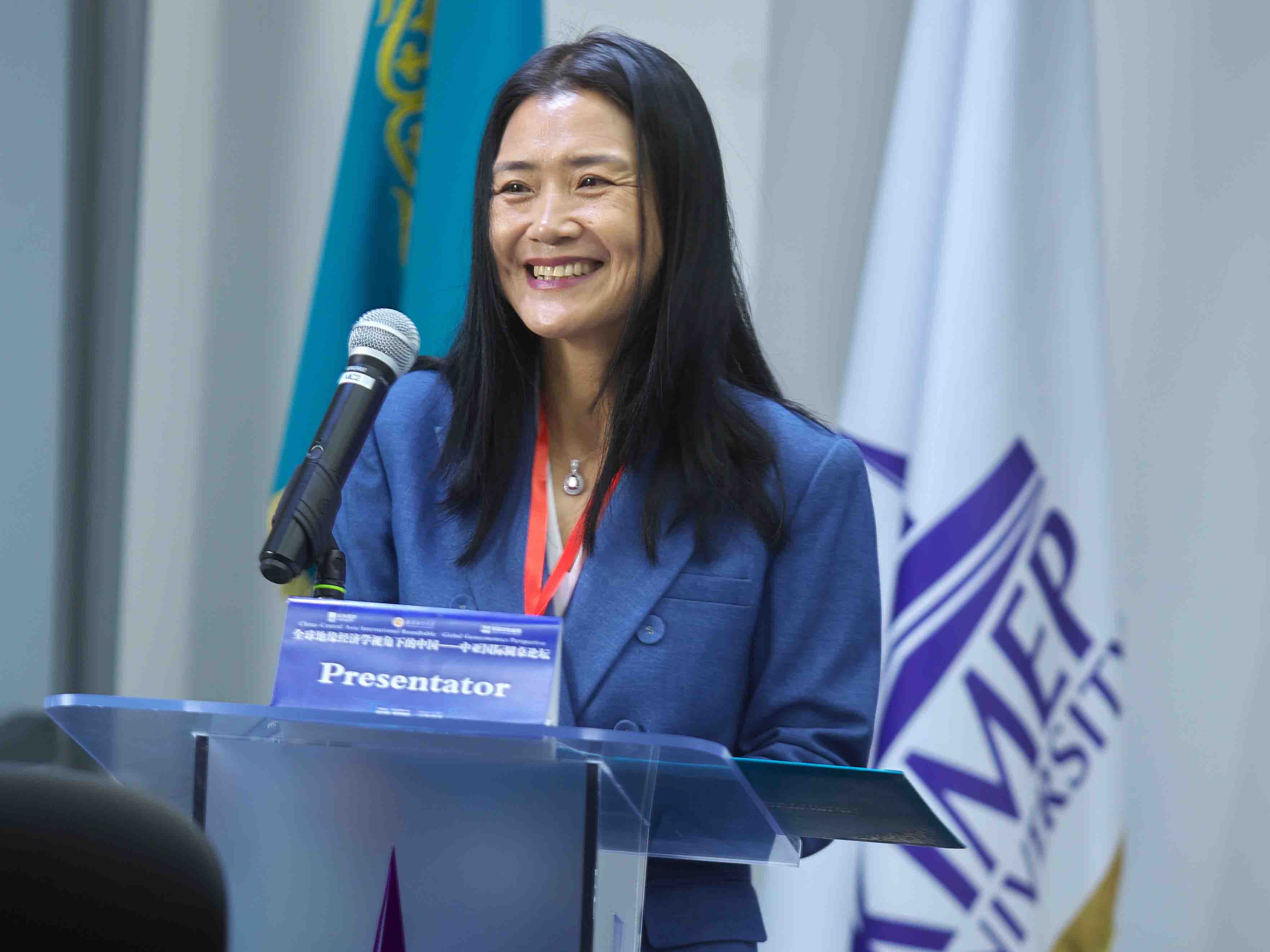 Ms. Xiaomin Huang, Education Consul, PRC Consulate General in Almaty Ms. Xiaomin Huang, Education Consul, PRC Consulate General in Almaty