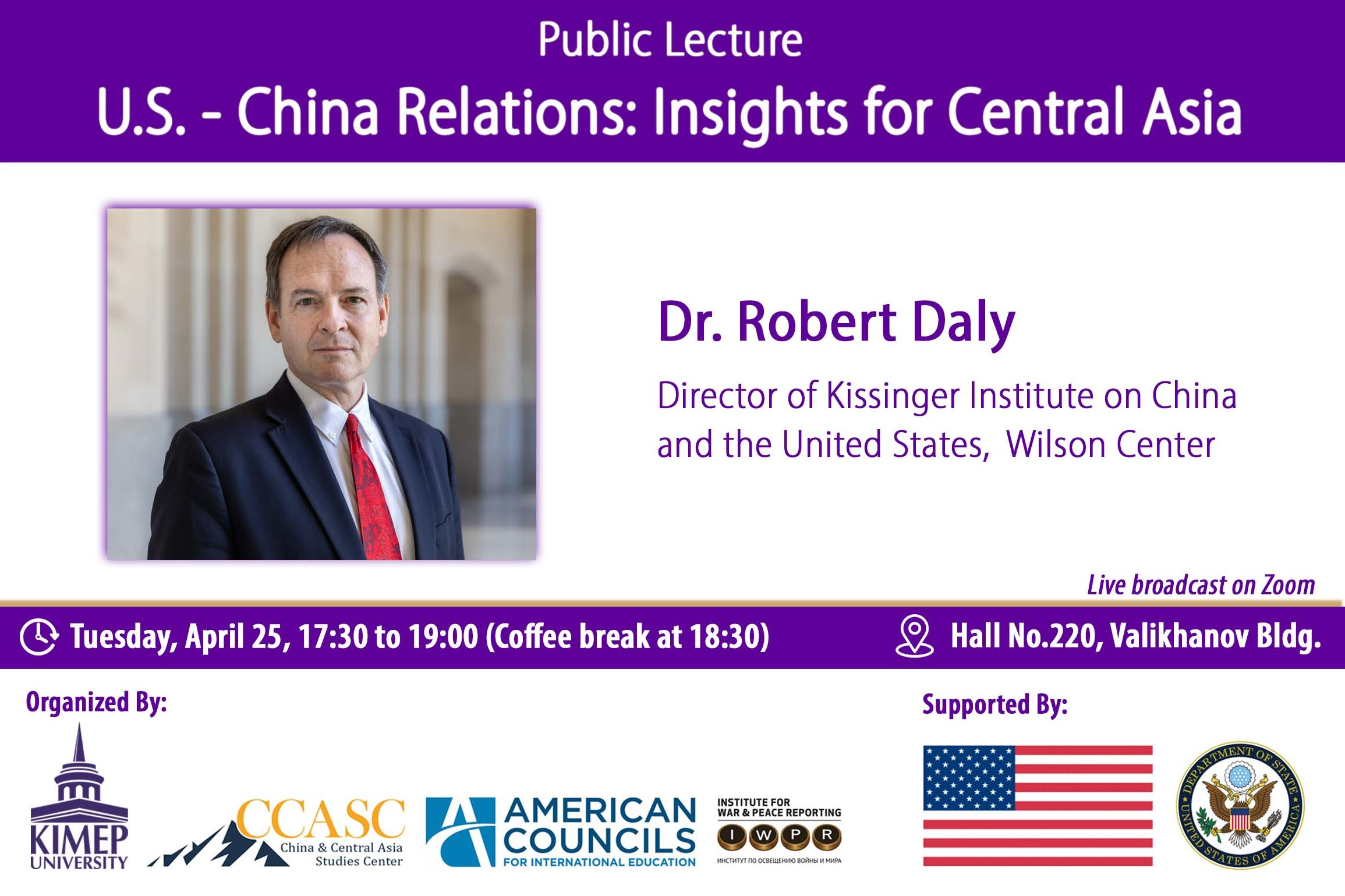 U.S. - China Relations: Insights for Central Asia