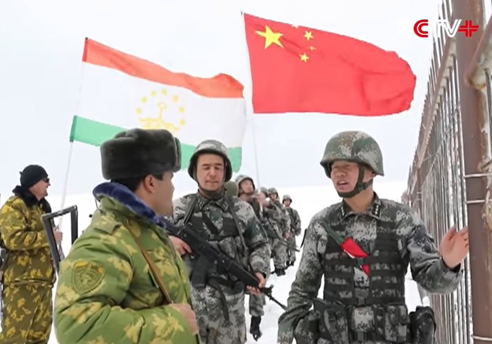 Picture: China, Tajikistan Conduct Joint Border Patrol, Emergency Drill /Source: CCTV+