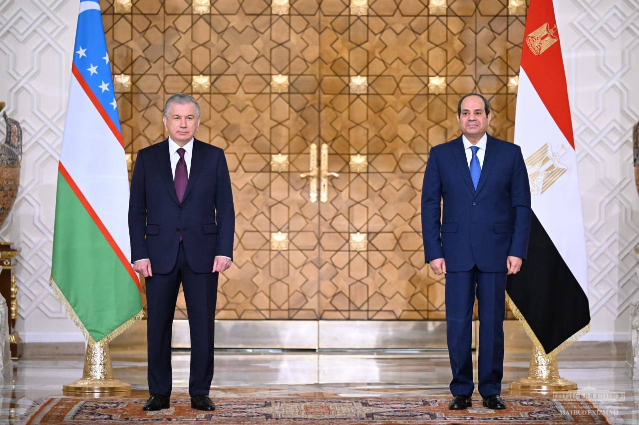 Image source: President's Website - Uzbekistan