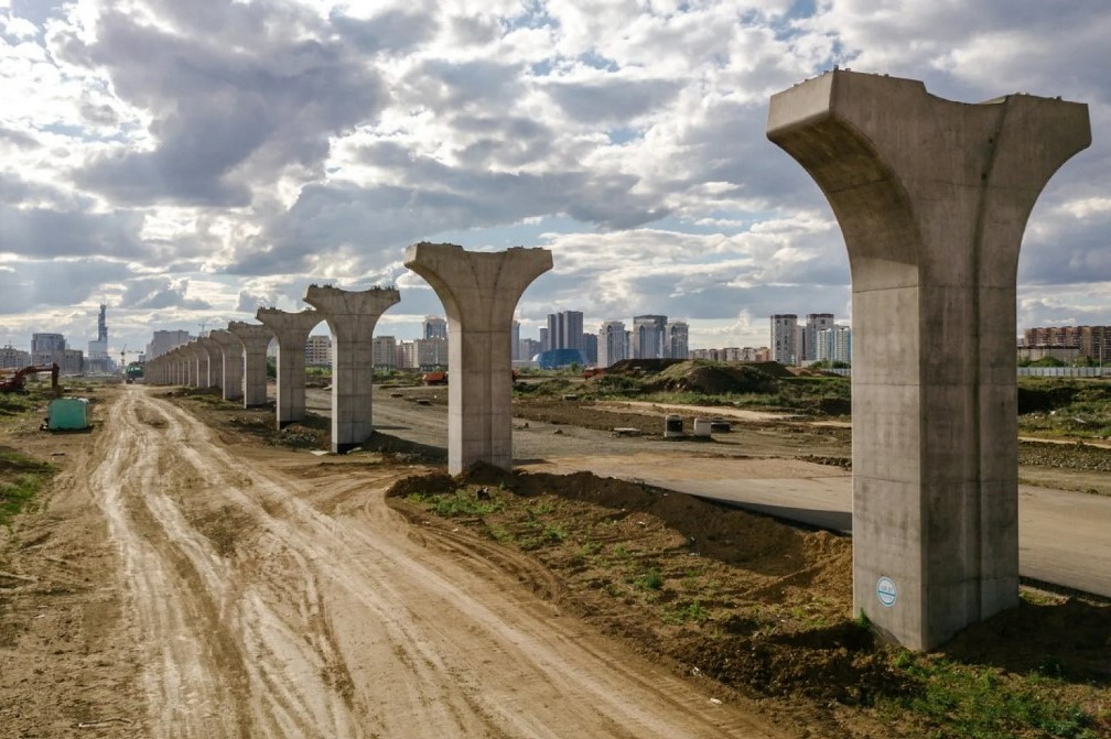 Astana LRT. Image source: Qaz Monitor