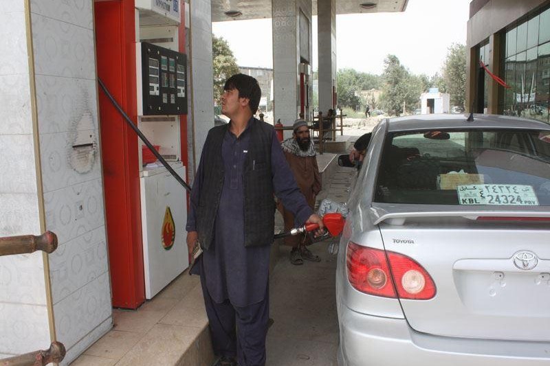 Petrol Station in Kabul. Image source: RFE/RL